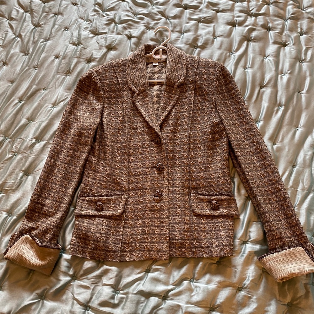St John Evening Jacket with Sequins